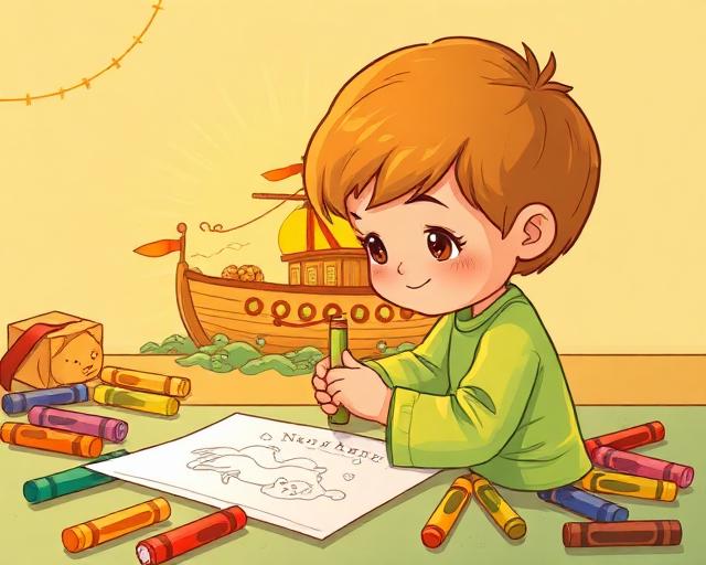 Bonus #1: The Bible Adventure Coloring Pack